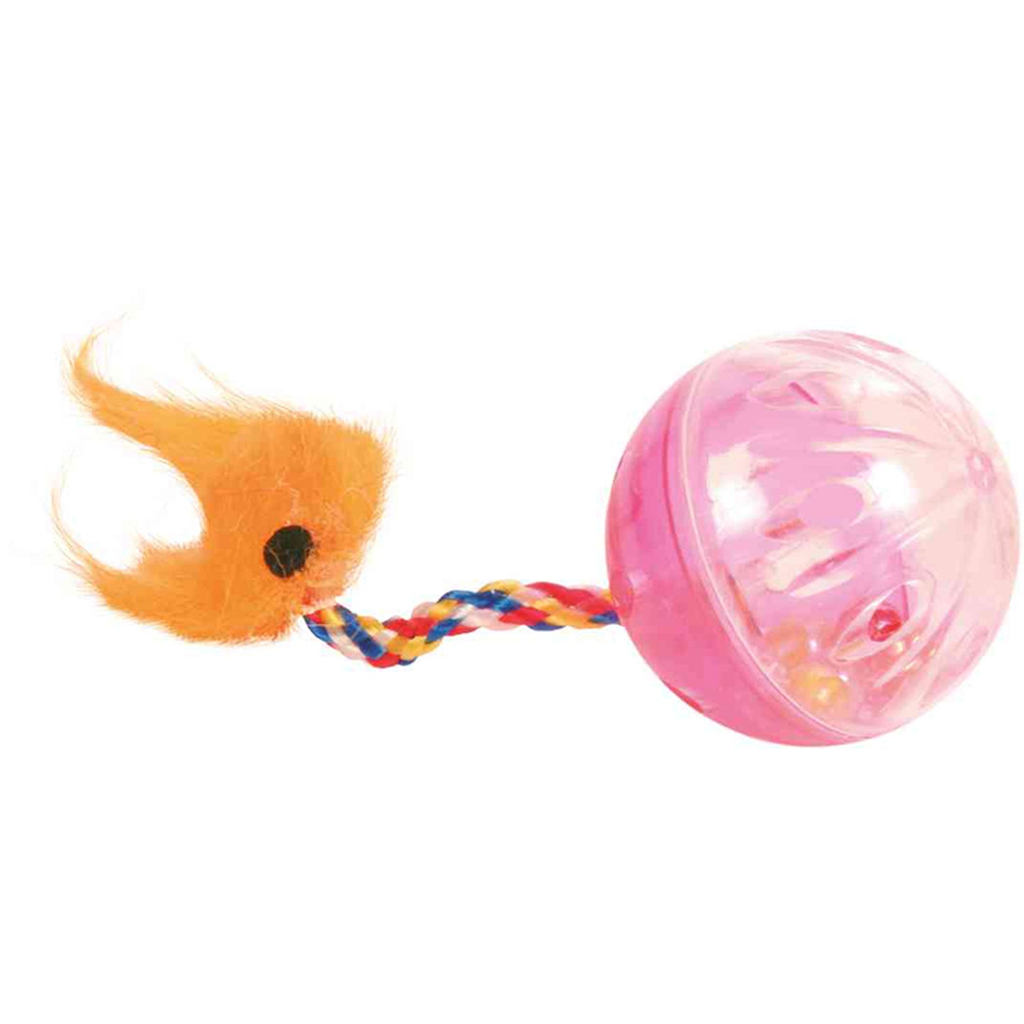 Set de 2 Pelotas Sonajero con Cola ø 4 cm