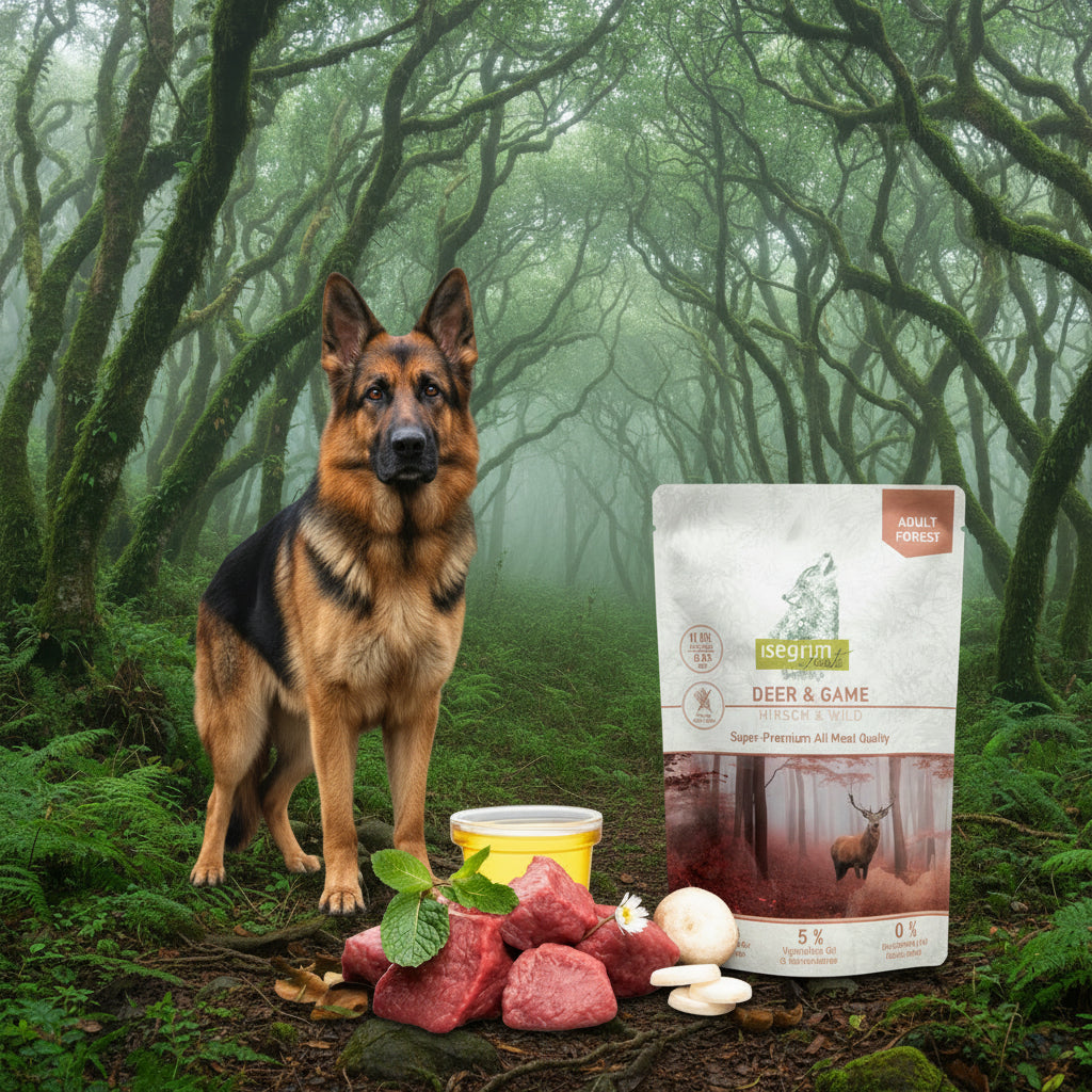 Isegrim Ciervo sobre comida húmeda para perros 410g
