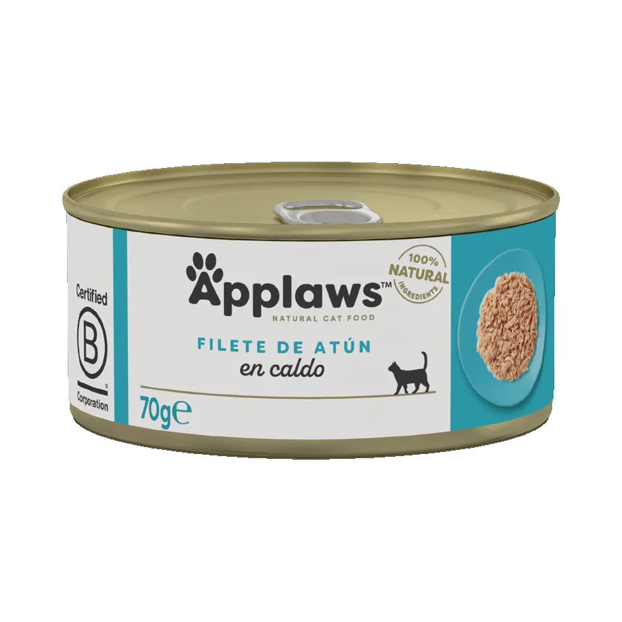 Applaws cat lata filete de atún 70 g