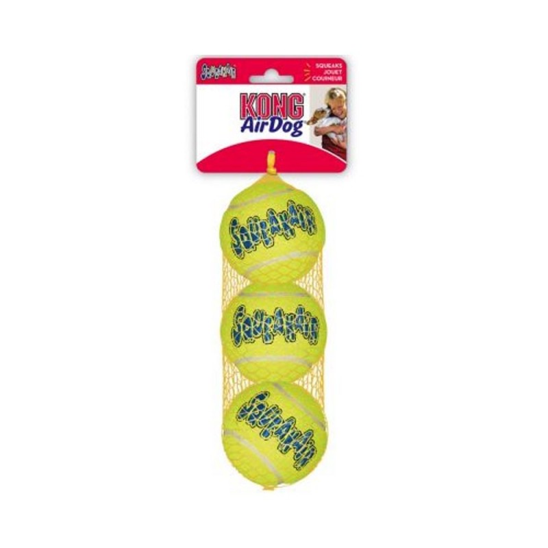 KONG perro juguete pelota talla m 3 ud