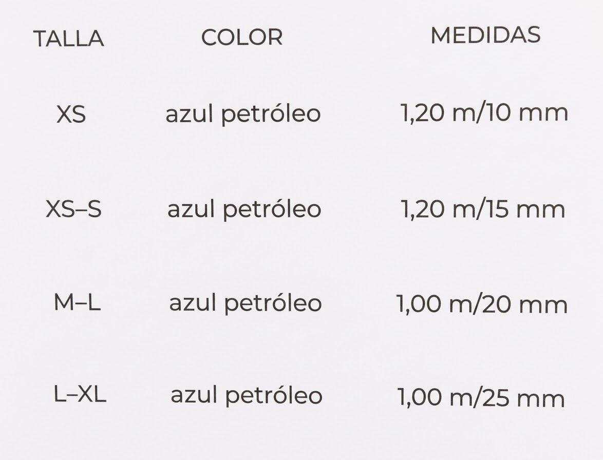 Trixie Correa para Perro Premium Azul Petróleo – Resistente y Asa Acolchada de Neopreno