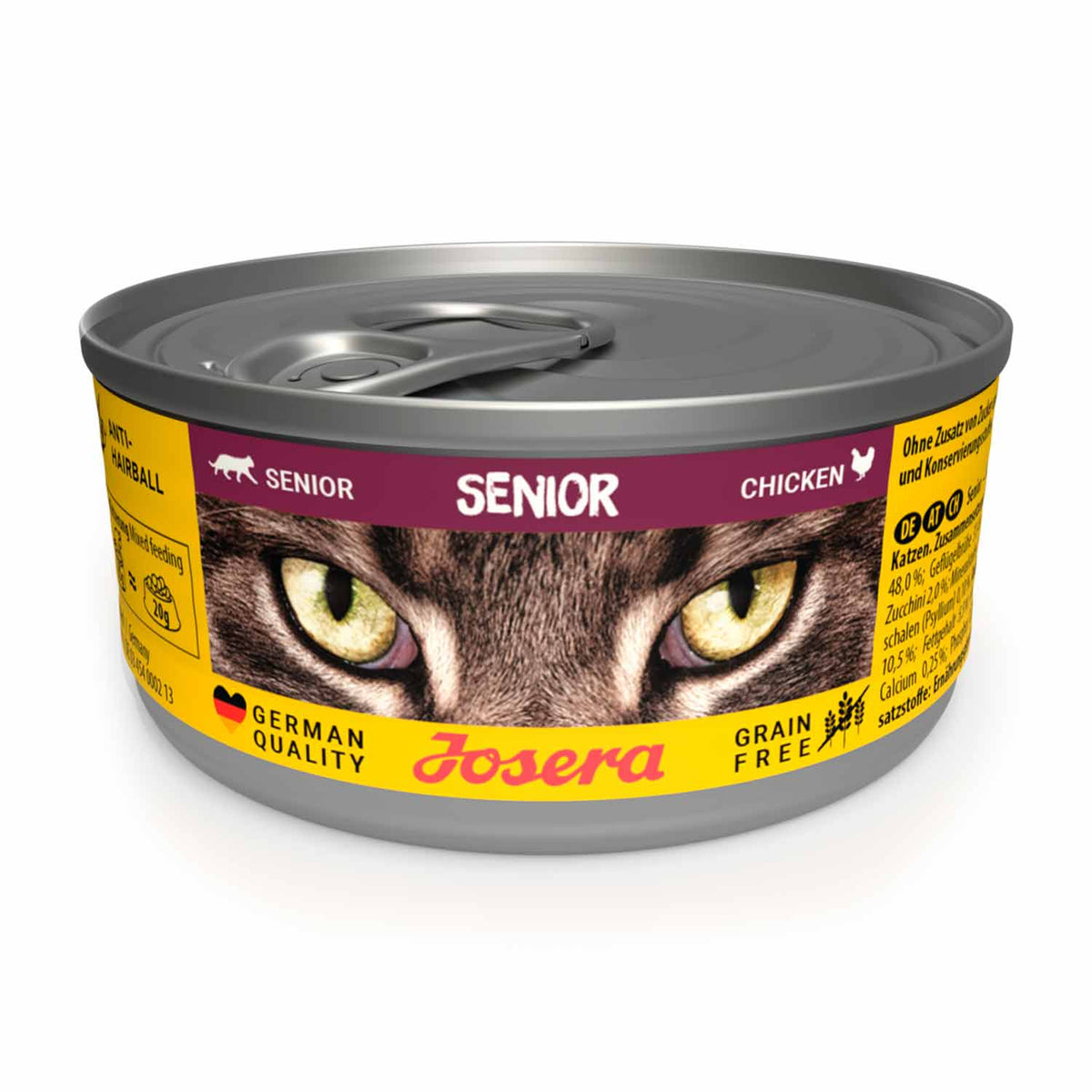 Josera comida húmeda de pollo para gatos Senior 85gr
