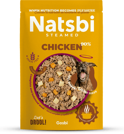 NATSBI STEAMED CHICKEN 200gr 500gr