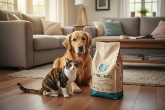 ¿Qué significa hipoalergénico en la alimentación de perros y gatos?