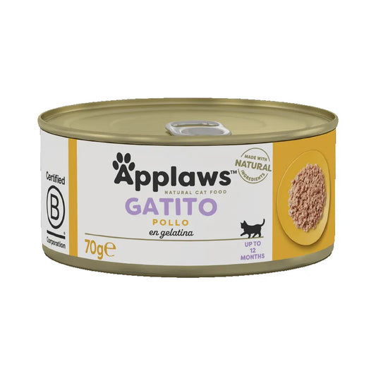 Applaws cat lata kitten pechuga de pollo 70 g