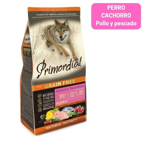 Primordial Puppy Pollo y Pescado