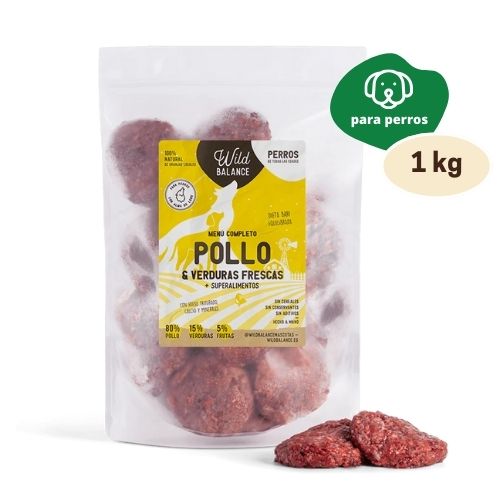 Wild balance menú completo de pollo 1kg