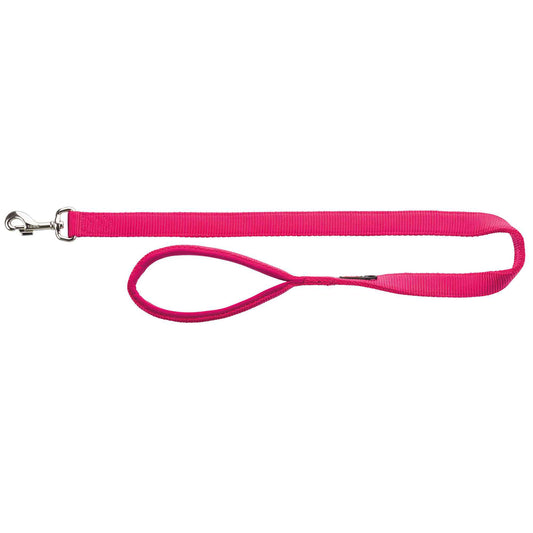 Trixie Correa para Perro New Premium Fucsia – Resistente y Asa Acolchada de Neopreno
