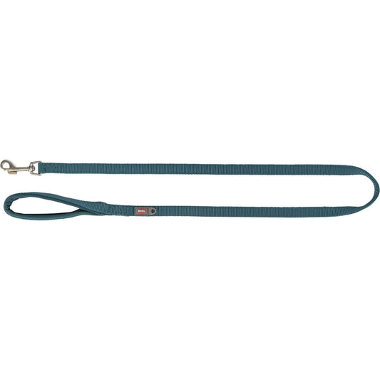 Trixie Correa para Perro Premium Azul Petróleo – Resistente y Asa Acolchada de Neopreno