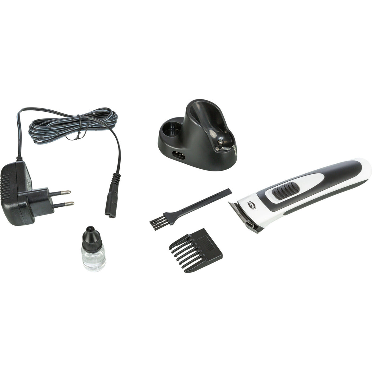 Trixie Cortapelos de Batería SLIM TR500, blanco/negro  para perros