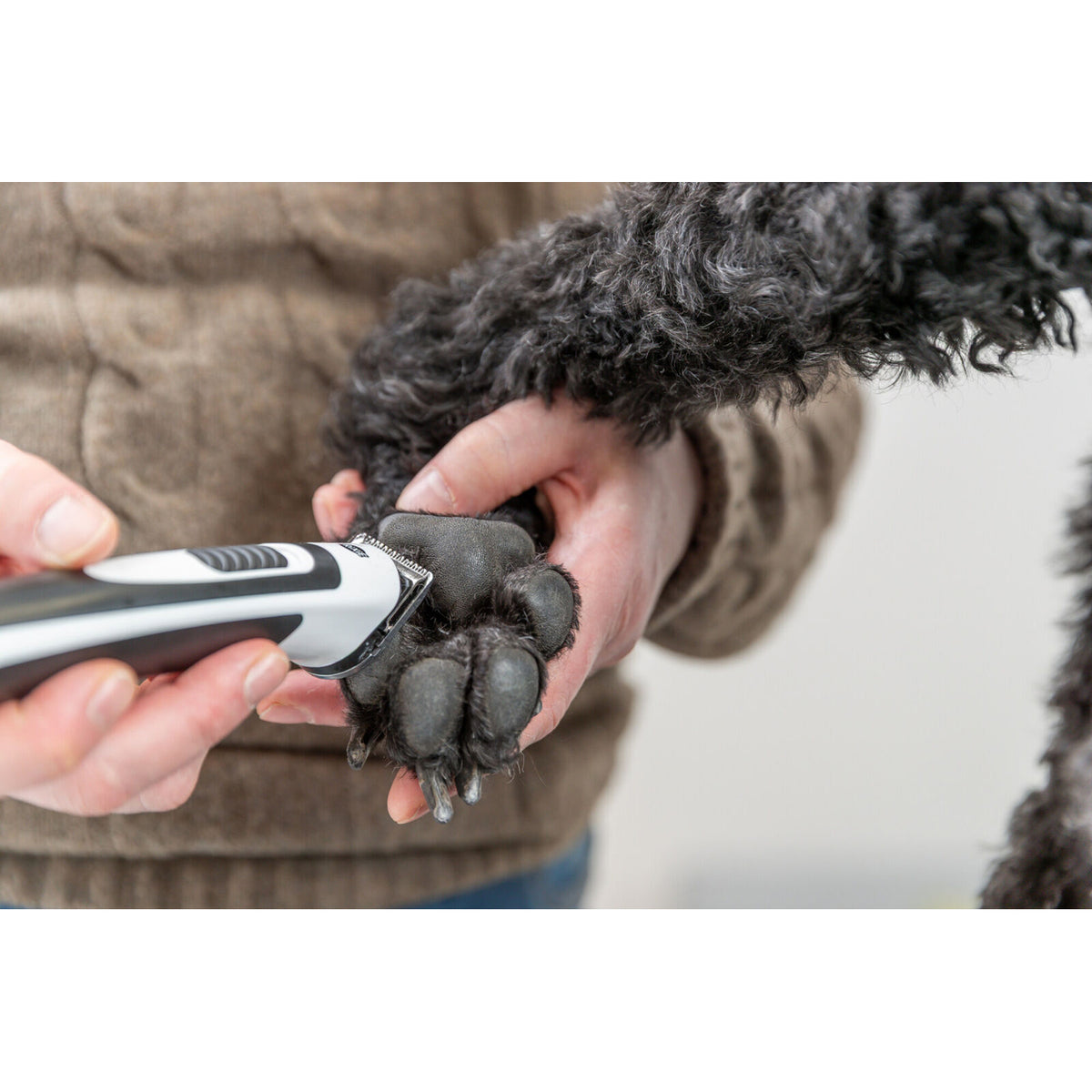 Trixie Cortapelos de Batería SLIM TR500, blanco/negro  para perros