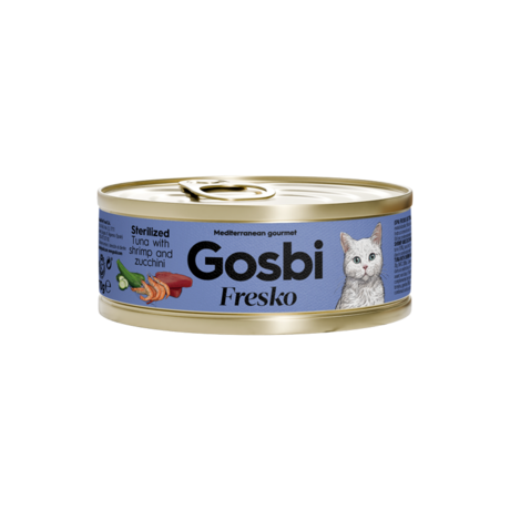 Fresko Cat Tuna With Shrimp And Zucchini Sterilized
