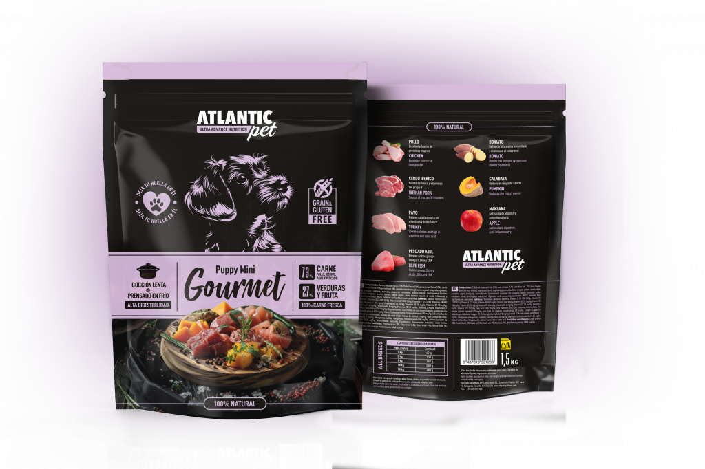 GOURMET PUPPY MINI 1.5 KG ATLANTIC PET