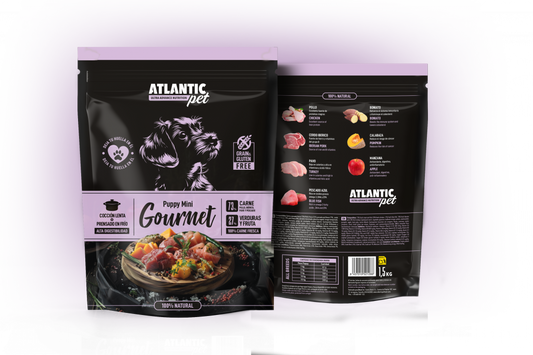 GOURMET PUPPY MINI 1.5 KG ATLANTIC PET