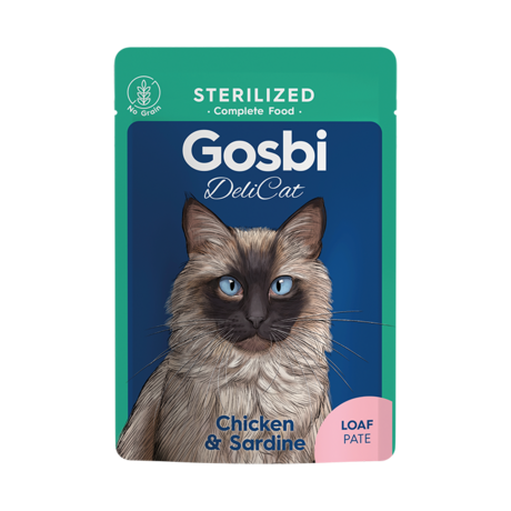 Gosbi Delicat sterilized chicken&sardine loaf