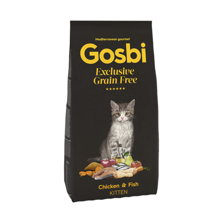 Gosbi Exclusive Grain Free Chicken & Fish Kitten