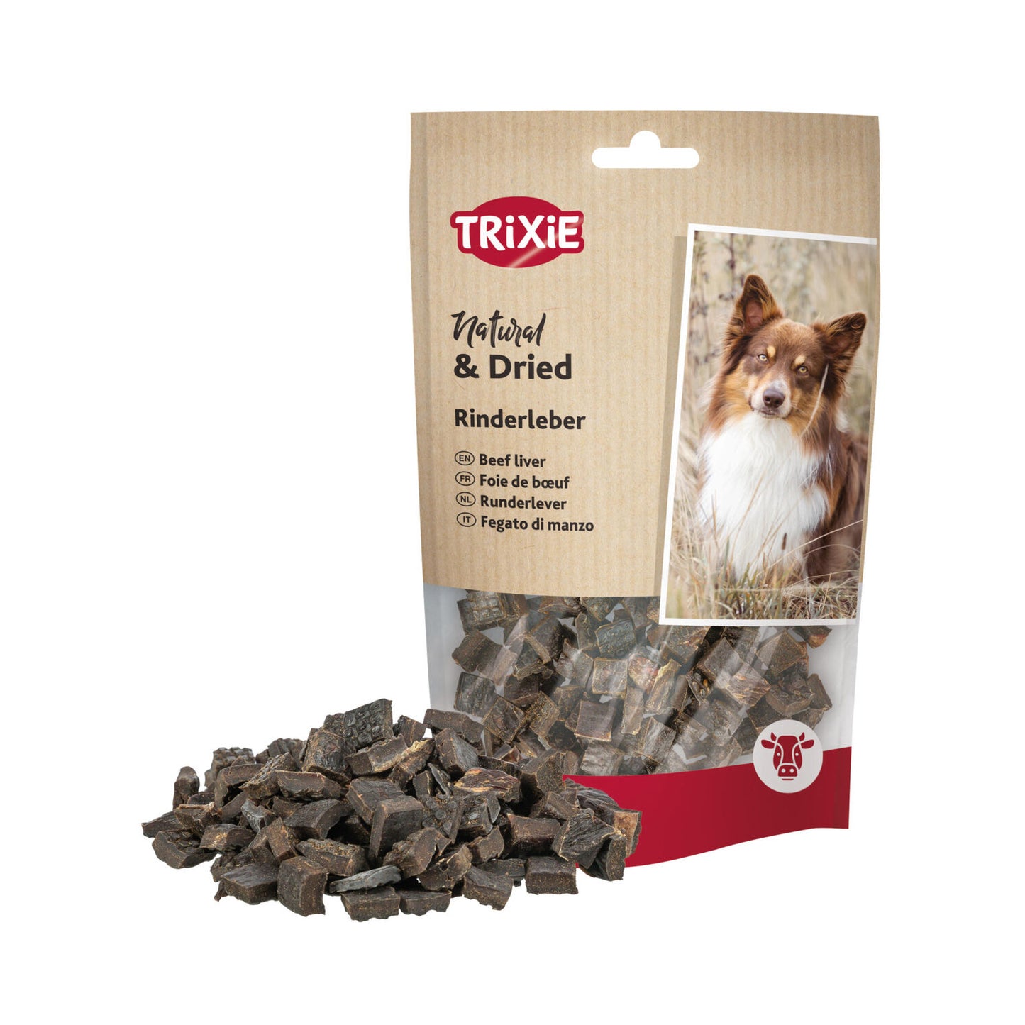 100 % Hígado de buey desidratado 80 gr