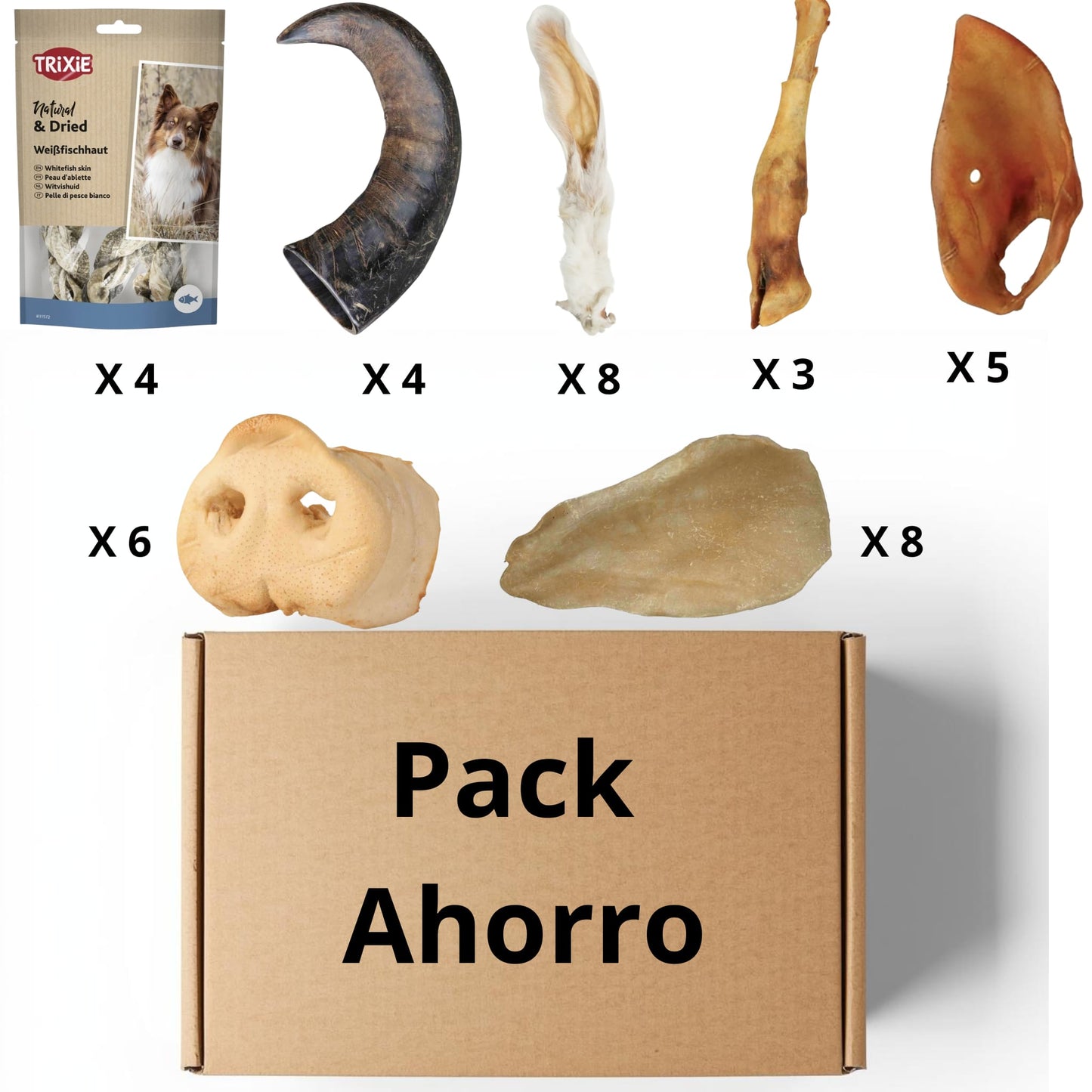 Pack Snack Naturales para Perros