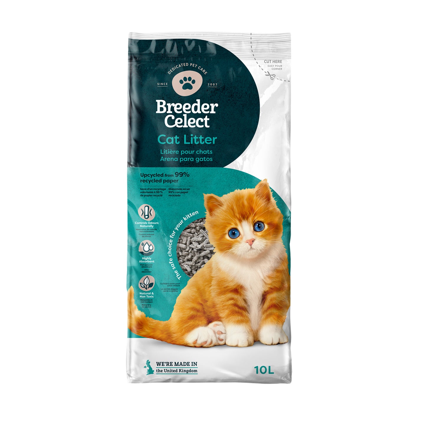 Lecho de Papel Reciclado  Fibrecycle