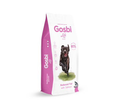 Gosbi Life Dog Reduced Fat with Salmon