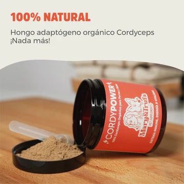 Mary&Trufa CordyPower 75 gr. Refuerza y regula el sistema inmune. Aporta vitalidad y energía.