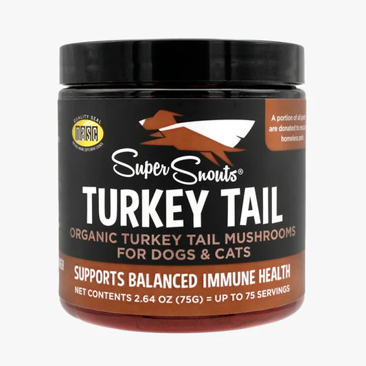 Super Snouts Turkey Tail. Regula y Refuerza el Sistema Inmune.