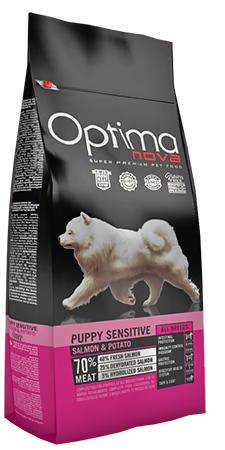 Optima Nova Puppy Sensitive salmon