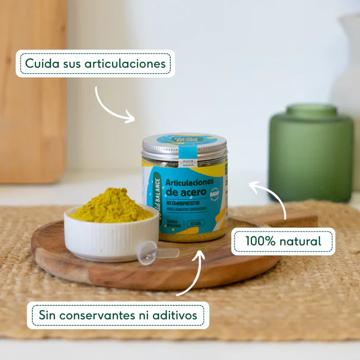 ARTICULACIONES DE ACERO Condroprotector natural
