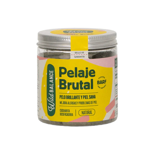 PELAJE BRUTAL Suplemento para la salud de la piel y el pelo