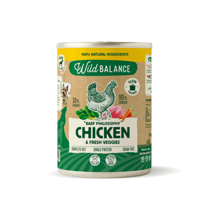 Lata de Pollo para perros 400g - Filosofía BARF