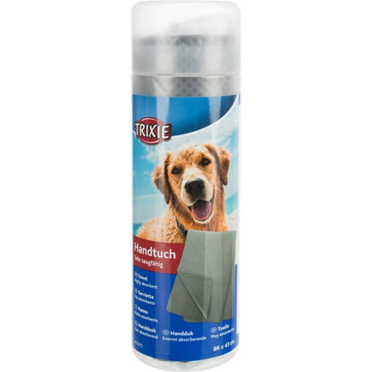 Toalla super absorbente  para perros y gatos 66 x 43cm