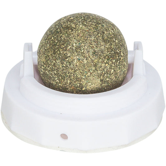 Pelota de matatabi con soporte