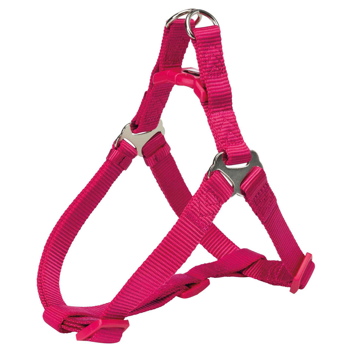 Trixie Arnés Petral New Premium Fucsia para Perros | Cómodo, Ajustable y Resistente