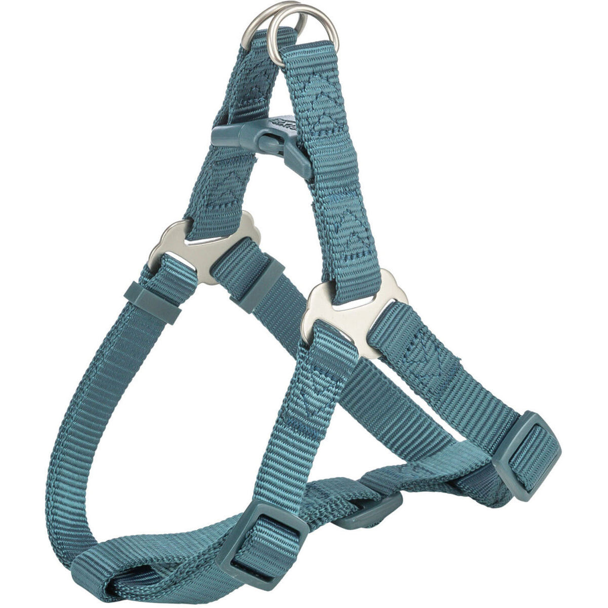 Trixie Arnés Petral New Premium Azul petroleo para Perros | Cómodo, Ajustable y Resistente