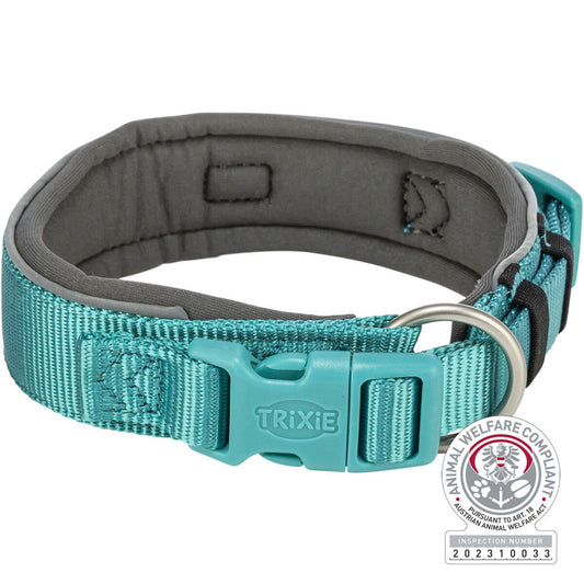 Trixie Collar Premium Acolchado Aqua para perro, con Neopreno