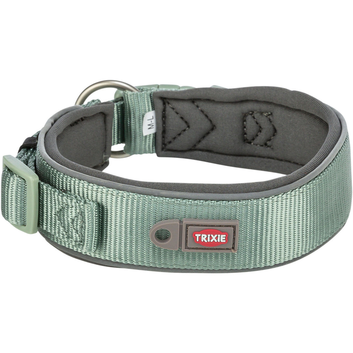 Trixie Collar Premium  Salvia para perro, Acolchado con Neopreno