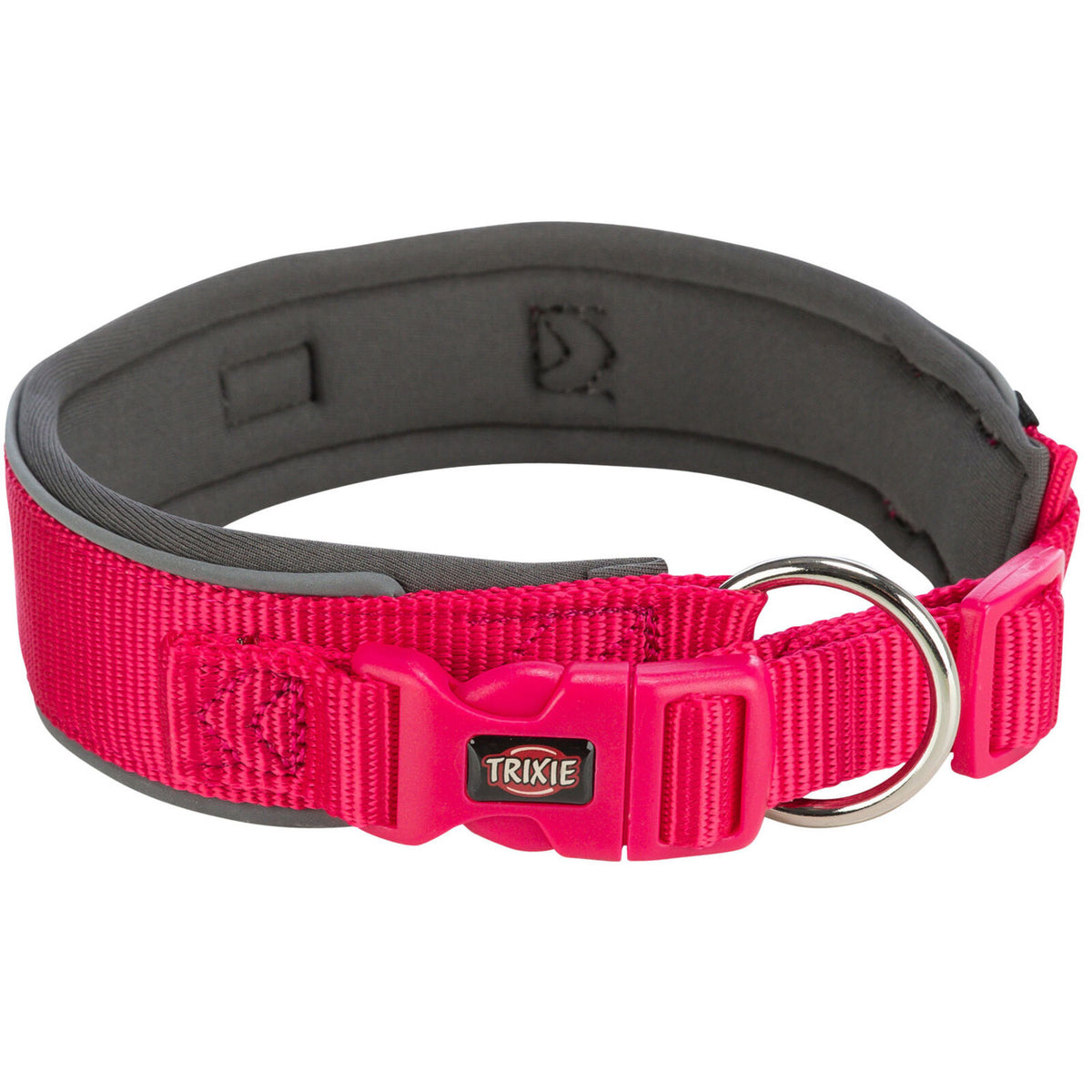 Trixie Collar Premium Fucsia  Acolchado con Neopreno para Perros