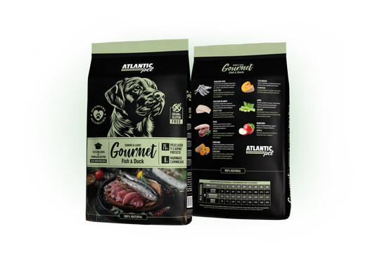 SEMIHUMEDO GOURMET SENIOR LIGHT FISH & DUCK