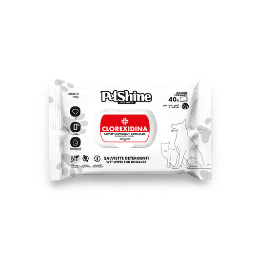 Toallitas Higiene para Perro y Gato, Clorexidina