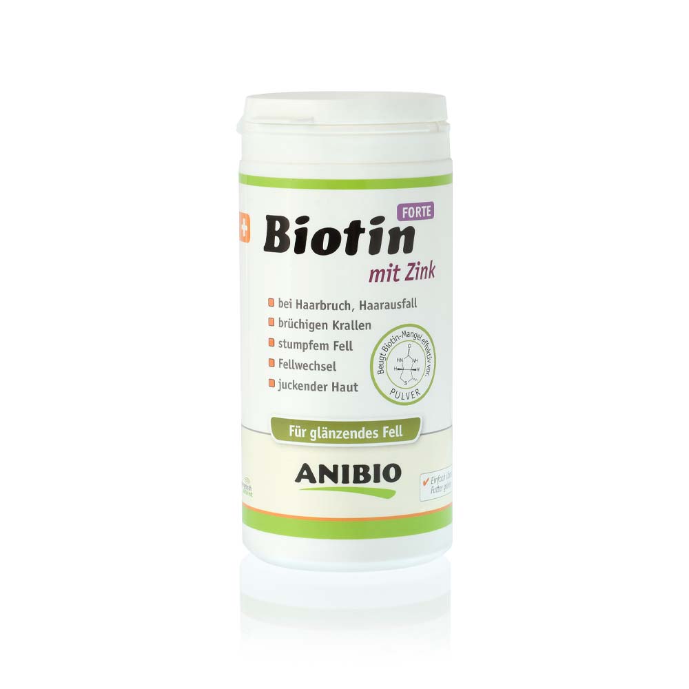 Anibio Biotin con Zinc en polvo 260 g