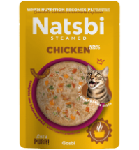 NATSBI CAT STEAMED CHICKEN 80 g
