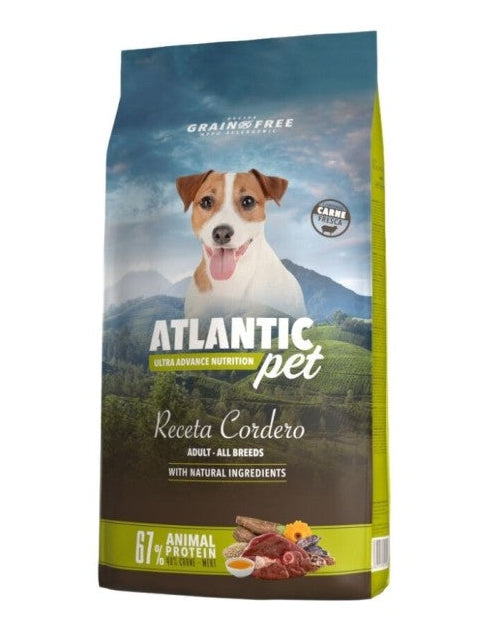 RECETA CORDERO GRAIN FREE ATLANTIC PET
