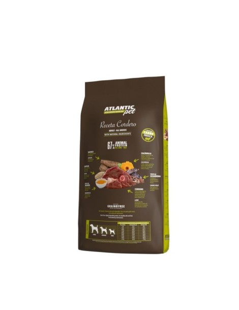 RECETA CORDERO GRAIN FREE ATLANTIC PET