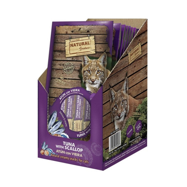 Crema Atún con Vieira - con DHA cerebral support 14g x 4 tubos