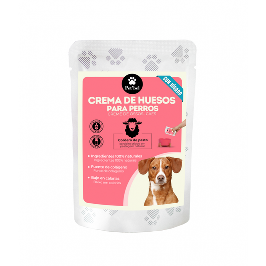 CREMA HUESOS CORDERO PERRO 100ml