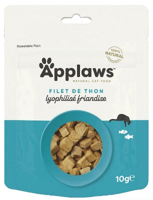 APPLAWS CAT SNACK FILETE DE ATUN LIOFILIZADO 10GR