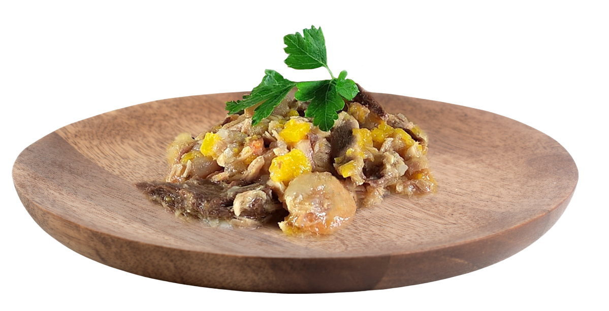 FILETE DE ATÚN Y GAMBAS 70 G