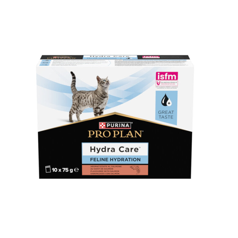 Pro plan Hydra Care Salmón suplemento para gatos 10 x 75g