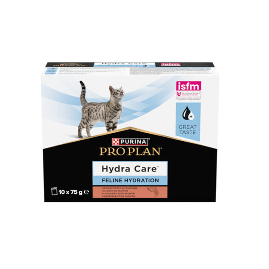 Pro plan Hydra Care Salmón suplemento para gatos 10 x 75g