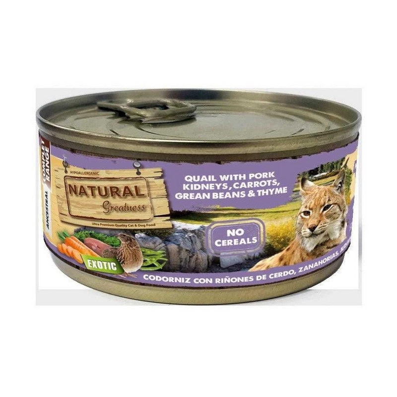 CODORNIZ CON RIÑONES DE CERDO,ZANHORIA, JUDÍAS Y TOMILLO 170G